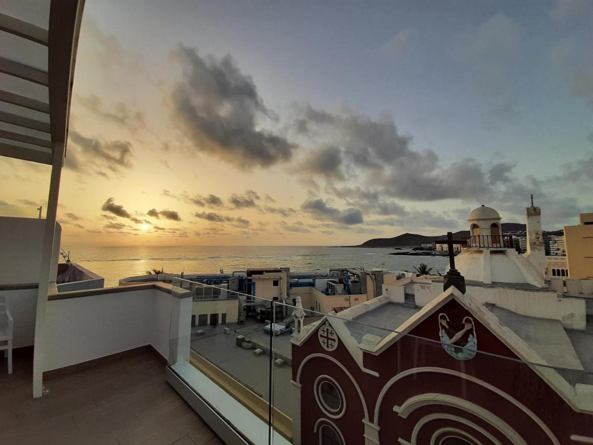 Malibu Canteras Atico 23 Vista Mar - Seaview Penthouse (Adults Only) Las Palmas de Gran Canaria Bagian luar foto